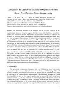 Analyses on the Geometrical Structure of Magnetic Field in the