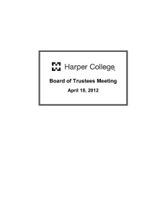 Board of Trustees Meeting April 18, 2012