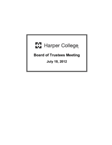 Board of Trustees Meeting July 18, 2012