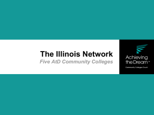 The Illinois Network Five AtD Community Colleges