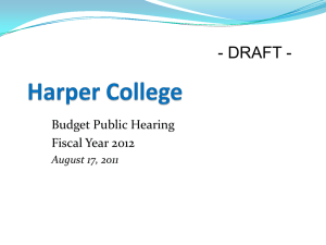 - DRAFT - Budget Public Hearing Fiscal Year 2012 August 17, 2011