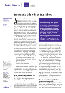 A Sustaining Key Skills in the UK Naval Industry