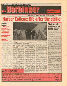 Harper College: life after the strike
