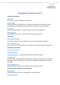 Computer Science and IT
