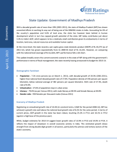 State Update: Government of Madhya Pradesh  s ic
