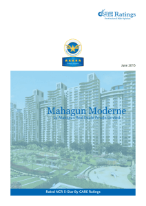 Mahagun Moderne by Mahagun Real Estate Private Limited June 2015