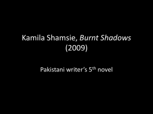 Burnt Shadows (2009) Pakistani writer’s 5 novel