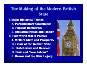 The Making of the Modern British State