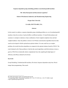 Sequence-dependent group scheduling problem on unrelated-parallel machines