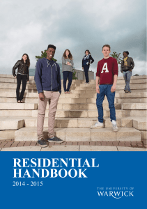 RESIDENTIAL HANDbook 2014 - 2015