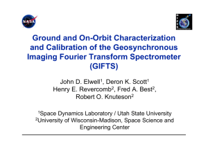 Ground and On-Orbit Characterization and Calibration of the Geosynchronous