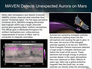 MAVEN Detects Unexpected Aurora on Mars