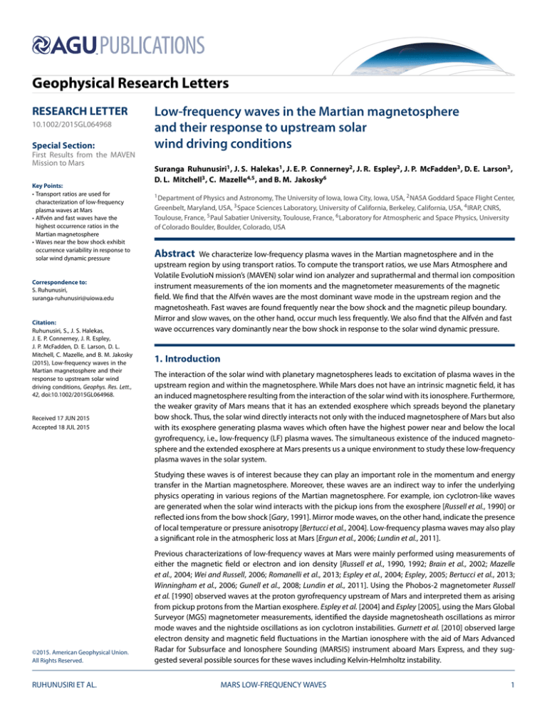 geophysical research letters abstract length