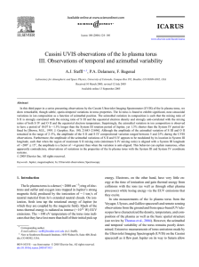 Cassini UVIS observations of the Io plasma torus