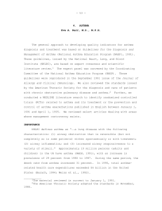 - 53 - Guidelines for the Diagnosis and 4.  ASTHMA