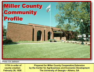 Miller County Community Profile
