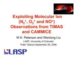 Exploiting Molecular Ion (N , O