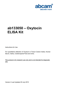 ab133050 – Oxytocin ELISA Kit