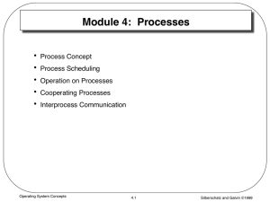 Module 4:  Processes! • 