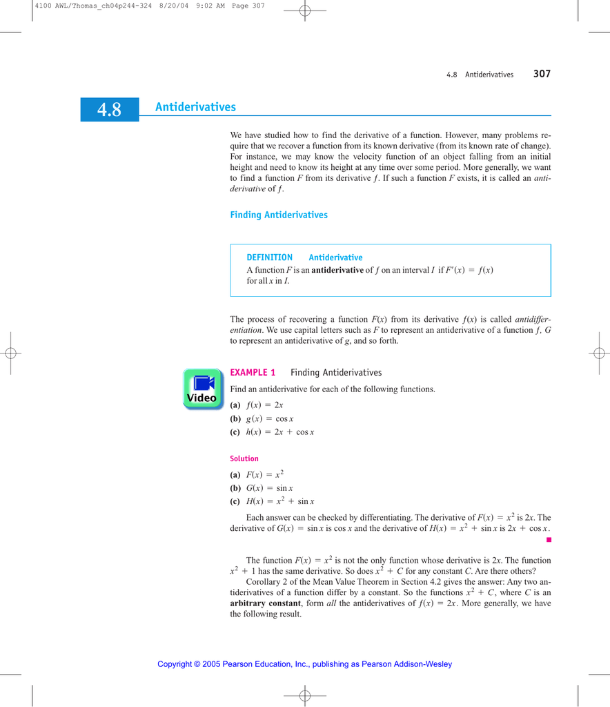 4 8 Antiderivatives 307