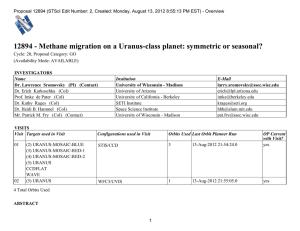 12894 - Methane migration on a Uranus-class planet: symmetric or...