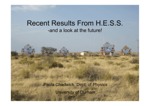 Recent Results From H.E.S.S. -and a look at the future!
