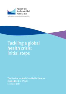 Tackling a global health crisis: initial steps
