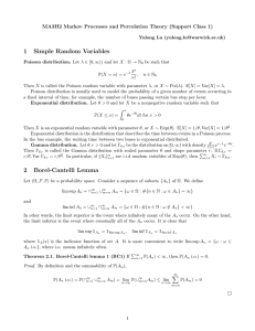 1 Simple Random Variables