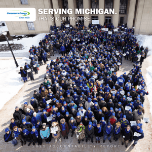 SERVING MICHIGAN. THAT’S OUR PROMISE.