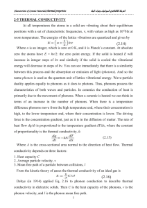 2-5 THERMAL CONDUCTIVITY