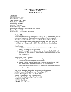 PNWCG STEERING COMMITTEE October 16, 2002 MEETING MINUTES Attendees: