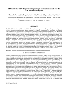 TIMED Solar EUV Experiment : pre-flight calibration results for the