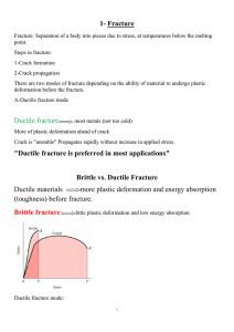 Fracture  - 1