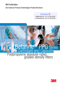 Betai ne PPG Series Cartridges and Capsules