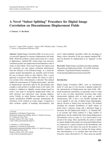 “Subset Splitting” Procedure for Digital Image A Novel