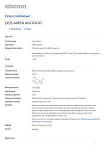 R,S (( )-AMPA ab120130 Product datasheet