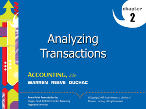 2 Analyzing Transactions 1