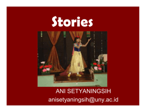Stories ANI SETYANINGSIH