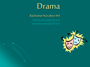 Drama Rachamat Nurcahyo MA