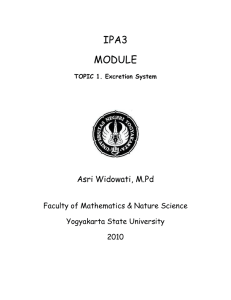 IPA3 MODULE Asri Widowati, M.Pd Faculty of Mathematics &amp; Nature Science