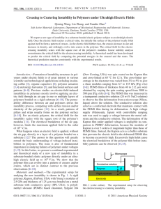 Creasing to Cratering Instability in Polymers under Ultrahigh Electric Fields *