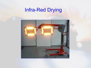 Infra-Red Drying