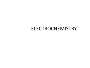 ELECTROCHEMISTRY