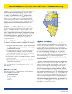 Illinois State Board of Education—STAR NET 2014–15 Evaluation Summary