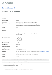 Bilobalide ab141488 Product datasheet Overview Product name