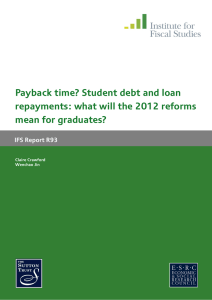 Payback time? Student debt and loan mean for graduates?