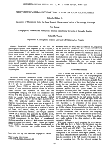 GEOPHYSICAL RESEARCH LETTERS, VOL. 17, NO. 3,  PAGES