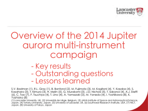 Overview of the 2014 Jupiter aurora multi-instrument campaign - Key results