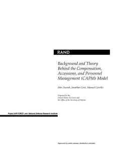 R Background and Theory Behind the Compensation, Accessions, and Personnel