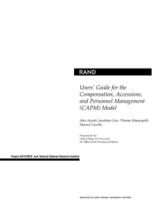 R Users’ Guide for the Compensation, Accessions, and Personnel Management